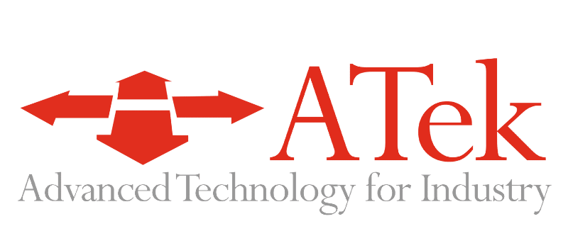 ATek Logo No Background White